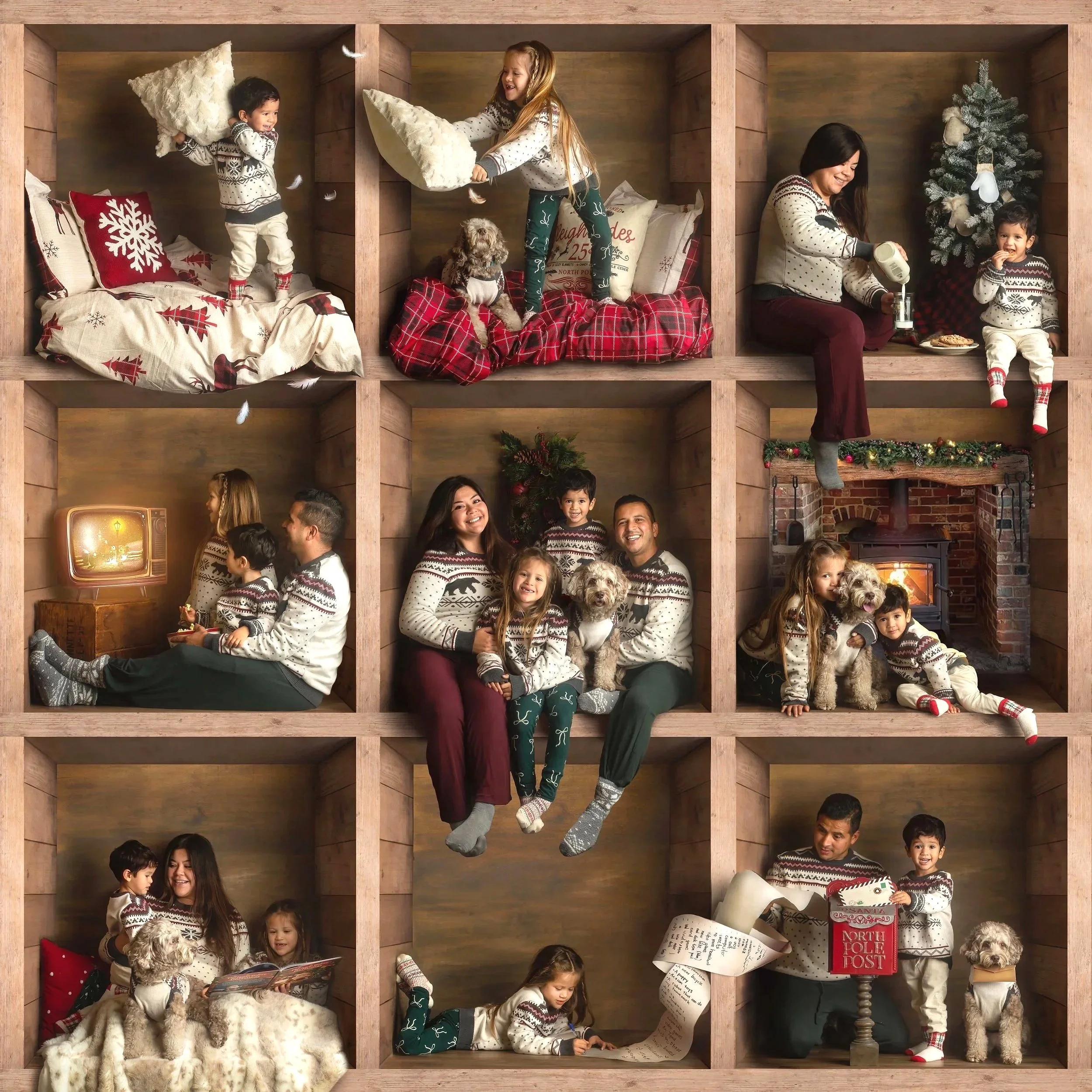 Bay Area Christmas photoshoot