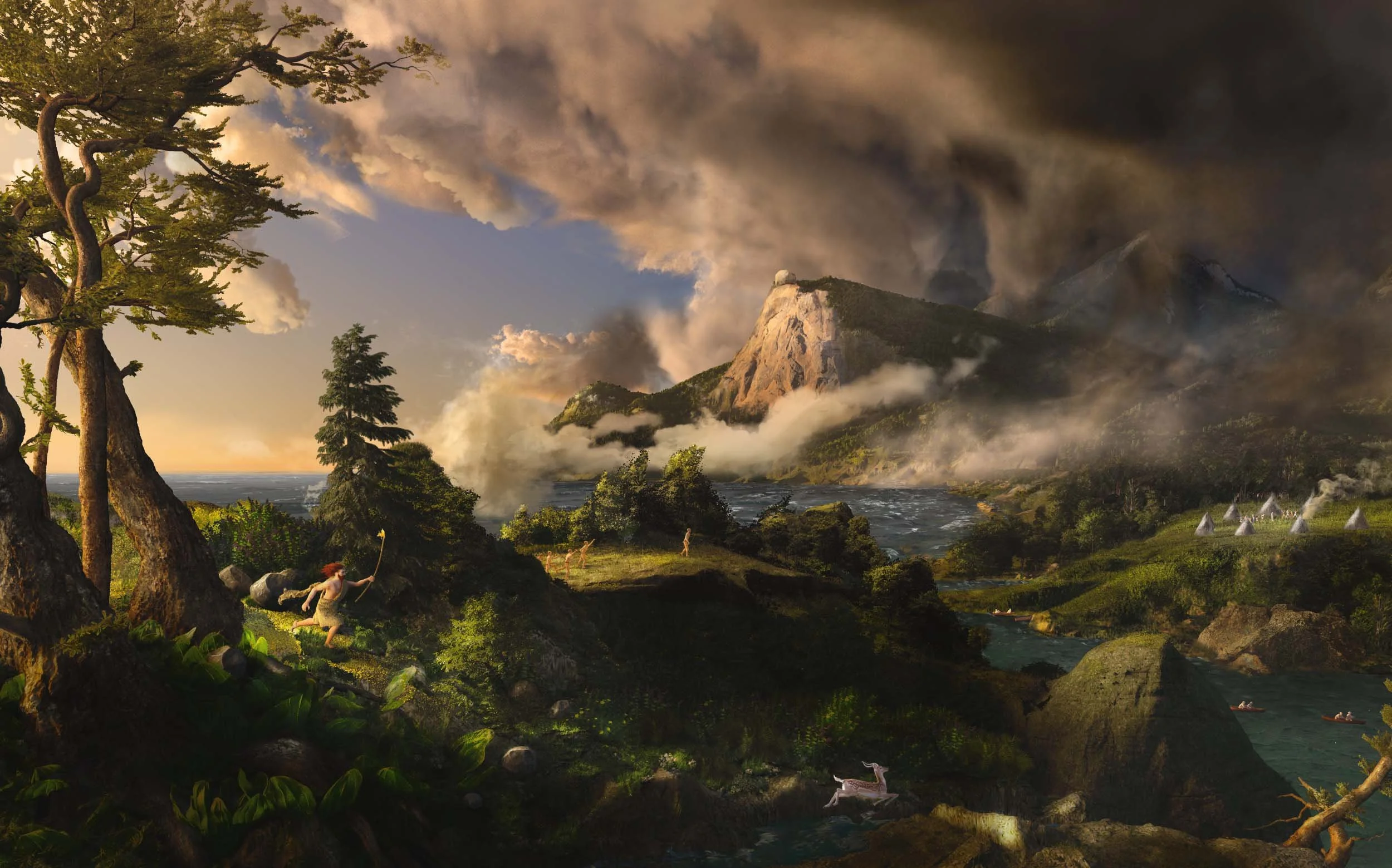 Томас коул путь империи картины