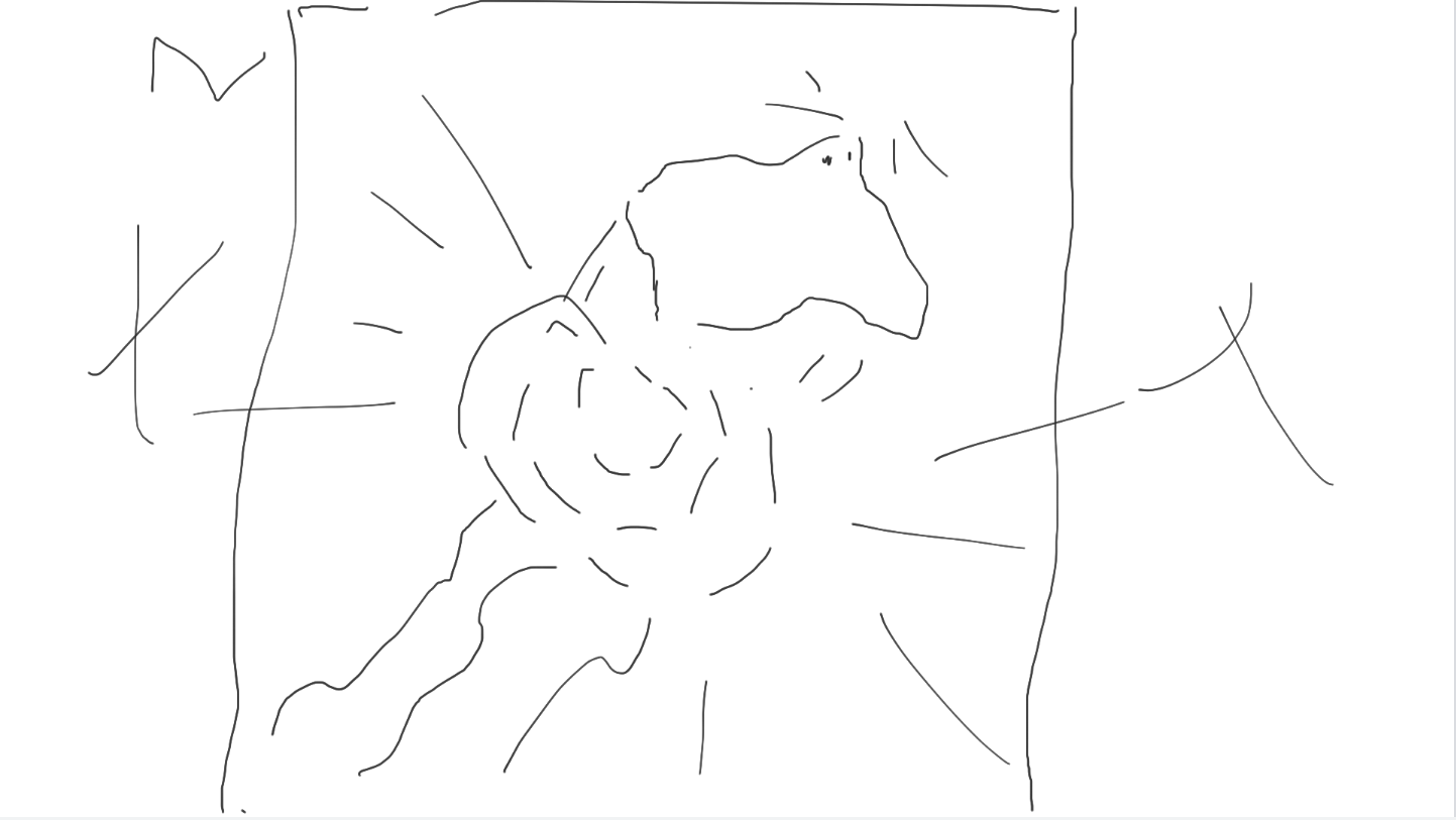 I suggested a slightly different composition.