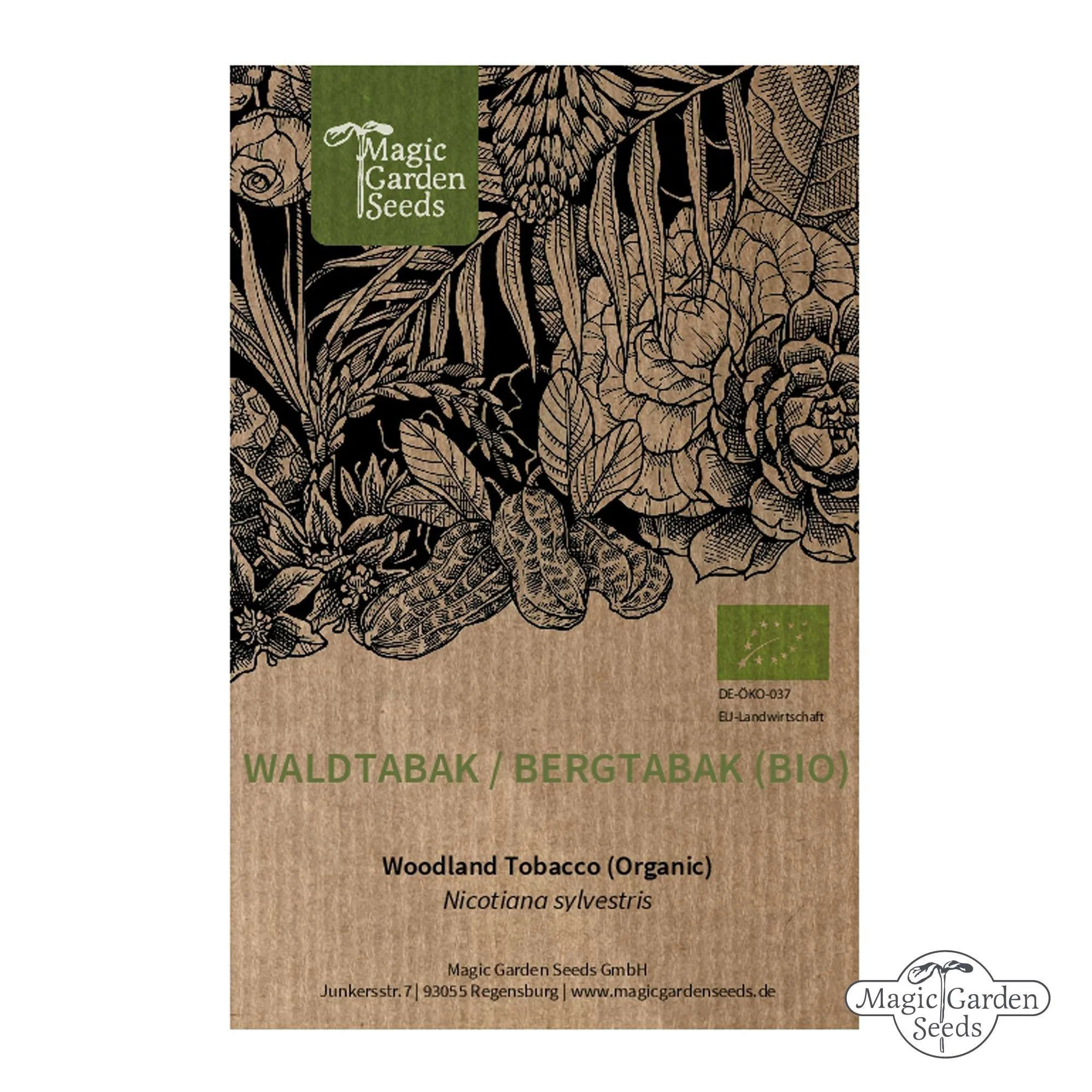 BIO Tabák lesní / Tabák horský od Magic Garden Seeds | Přírodní zahrady