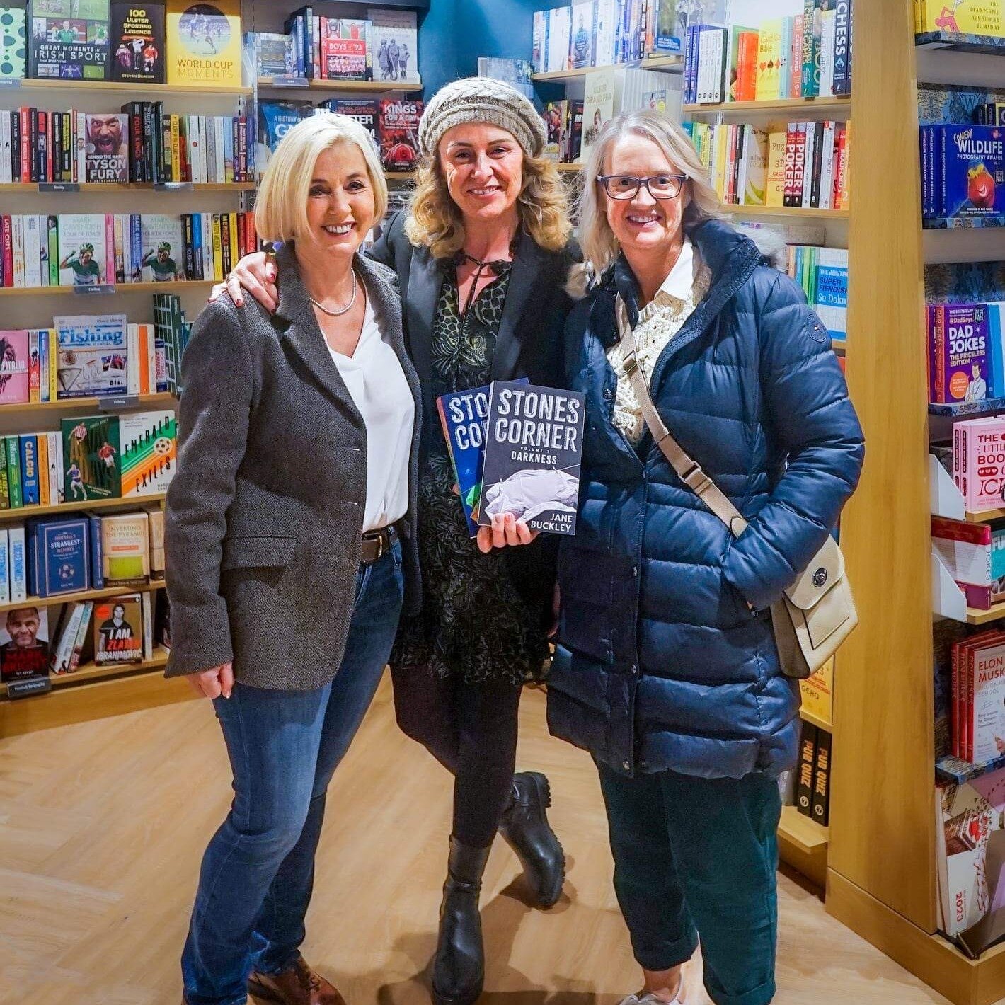 A couple of lovely readers popped into Waterstones in Foyleside last Saturday to purchase copies of the Stones Corner series and listen to a short reading.

What an afternoon, it was wonderful so many called in to say hello!

#derry #londonderry #der