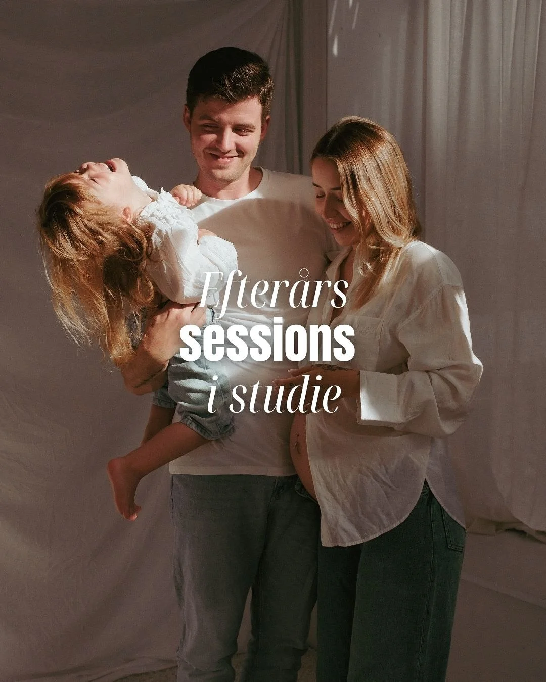 Efter&aring;rssessions i studie 🤎

Efter stor foresp&oslash;rgsel p&aring; weekendtider, har jeg nu &aring;bnet op for 2 l&oslash;rdage i oktober 🫶🏻 Tiderne kan bruges til familie- eller gravidfotografering, hvor mindste barn skal v&aelig;re 6 m&a