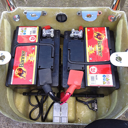 Ark Racing Battery Trolley