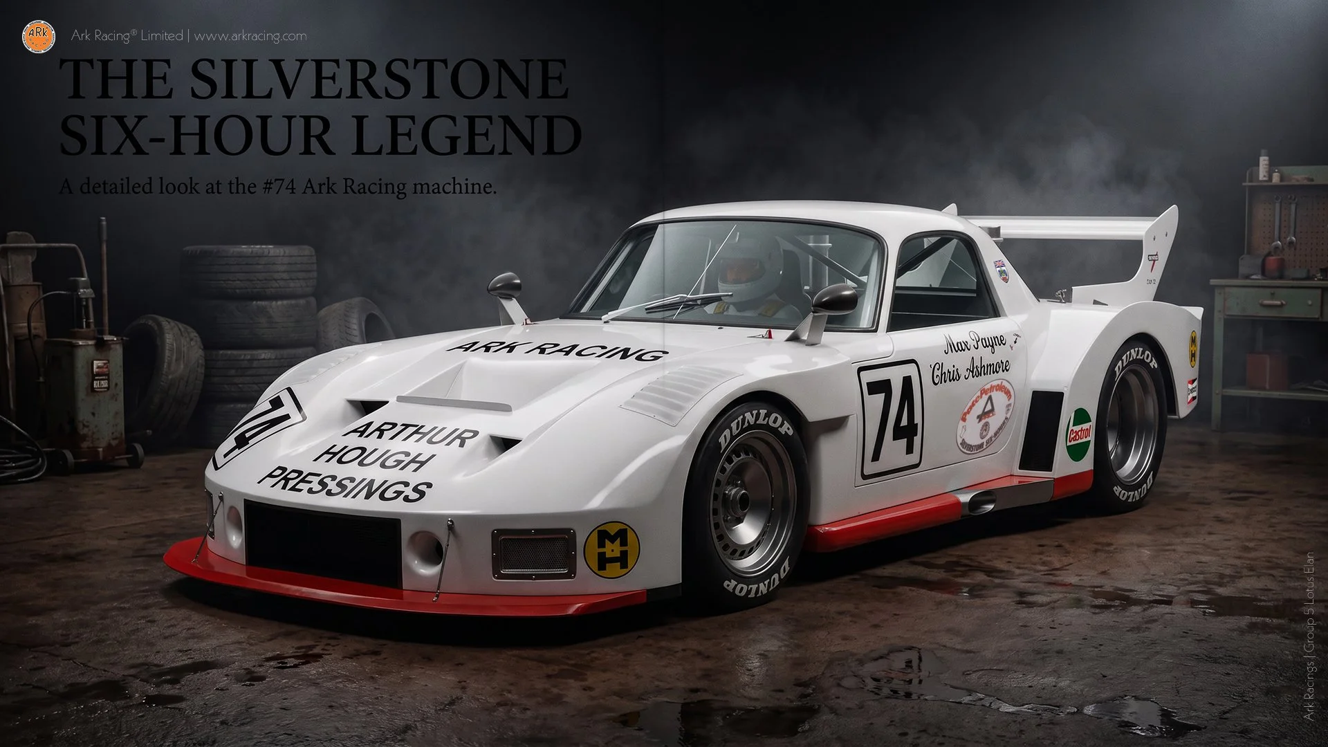 Ark Racings 1980's Group 5 Lotus Elan