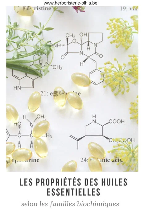 Les propriétés des huiles essentielles selon les familles biochimiques