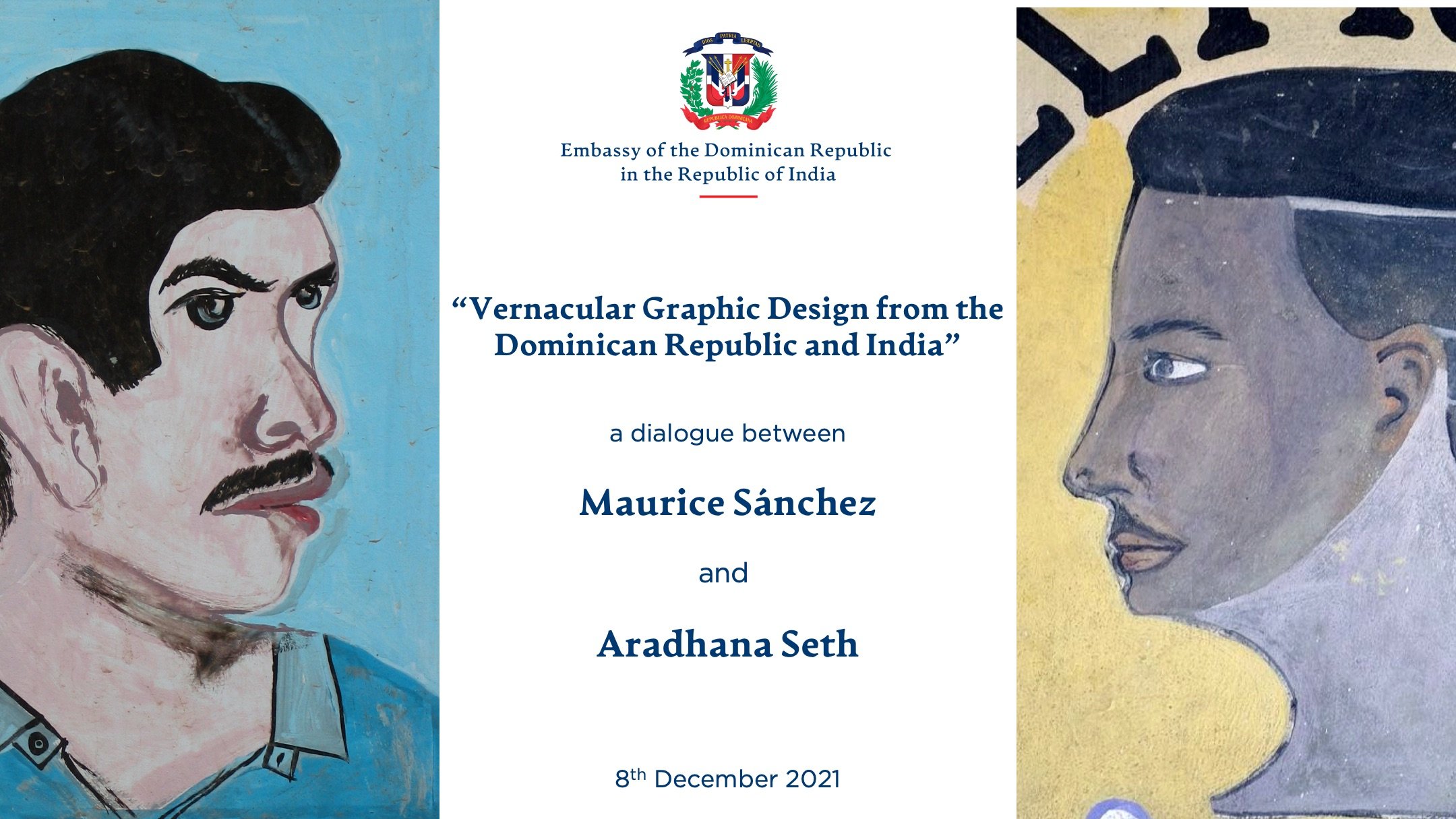 “Vernacular Graphic Design from the Dominican Republic and India”, a dialogue between Aradhana Seth and Maurice Sánchez
