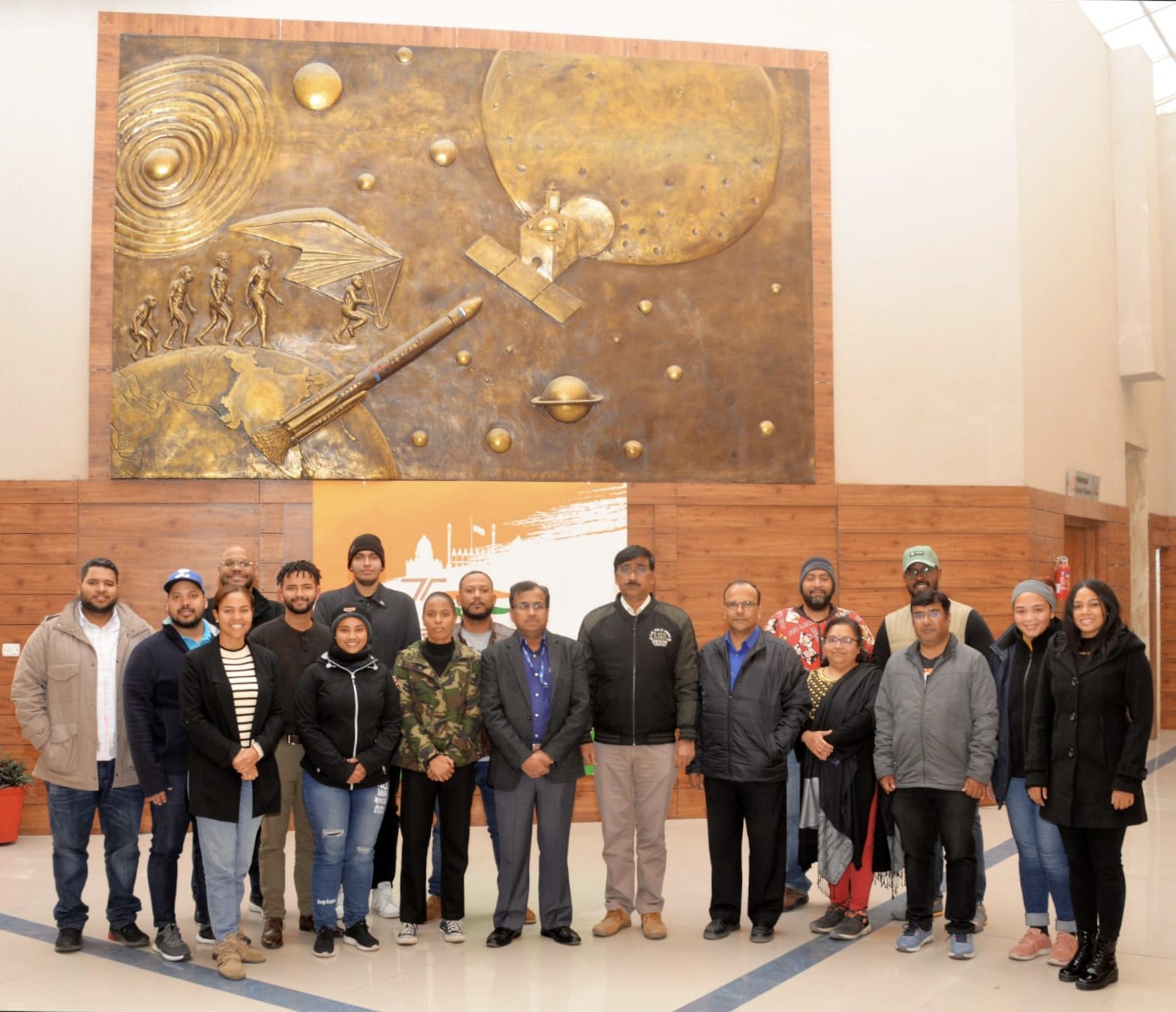 Dominican professionals receive training in India in satellite image processing