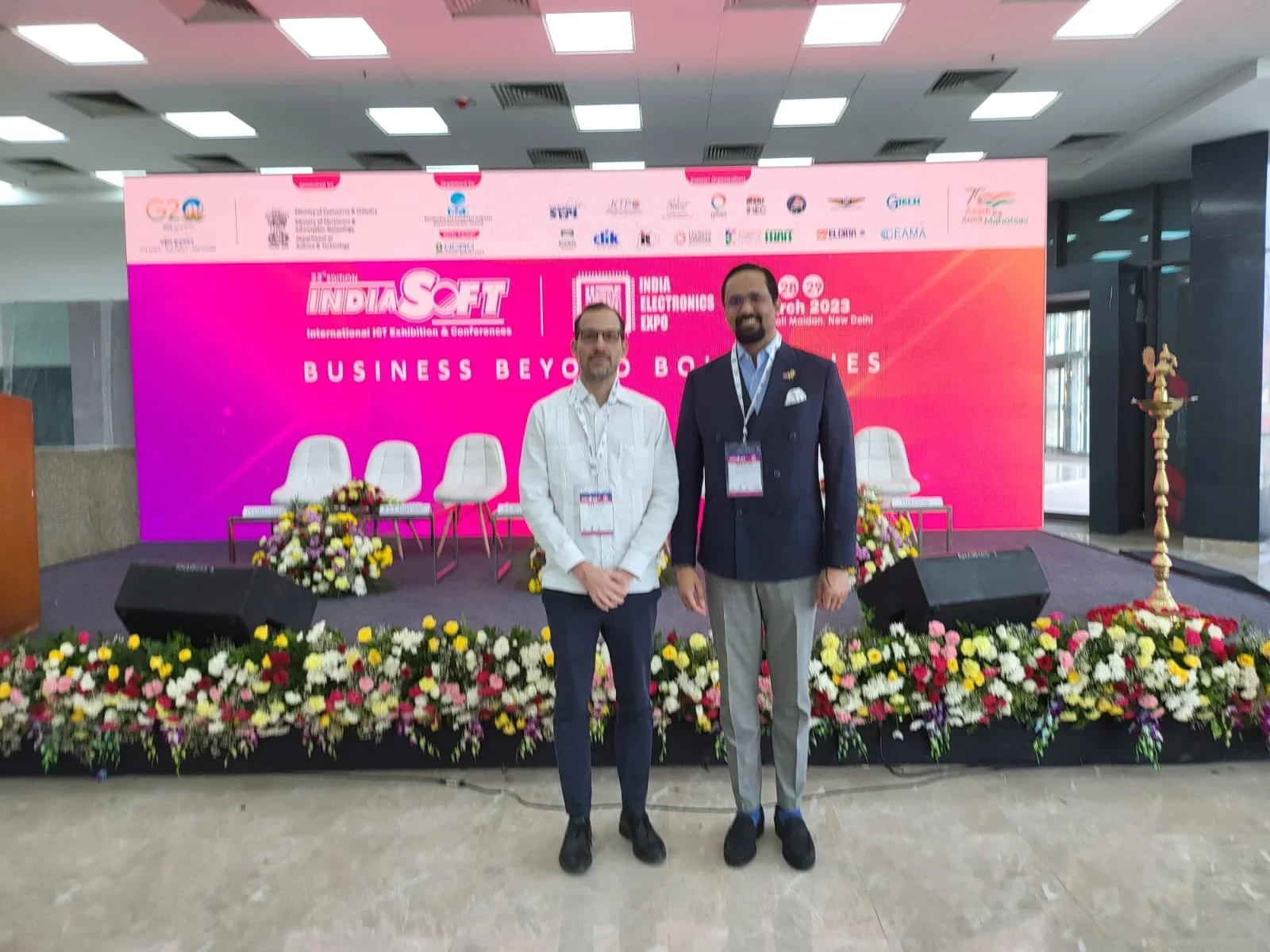 Bartolomé Pujals, director of OGTIC, work visit to Delhi and Bangalore