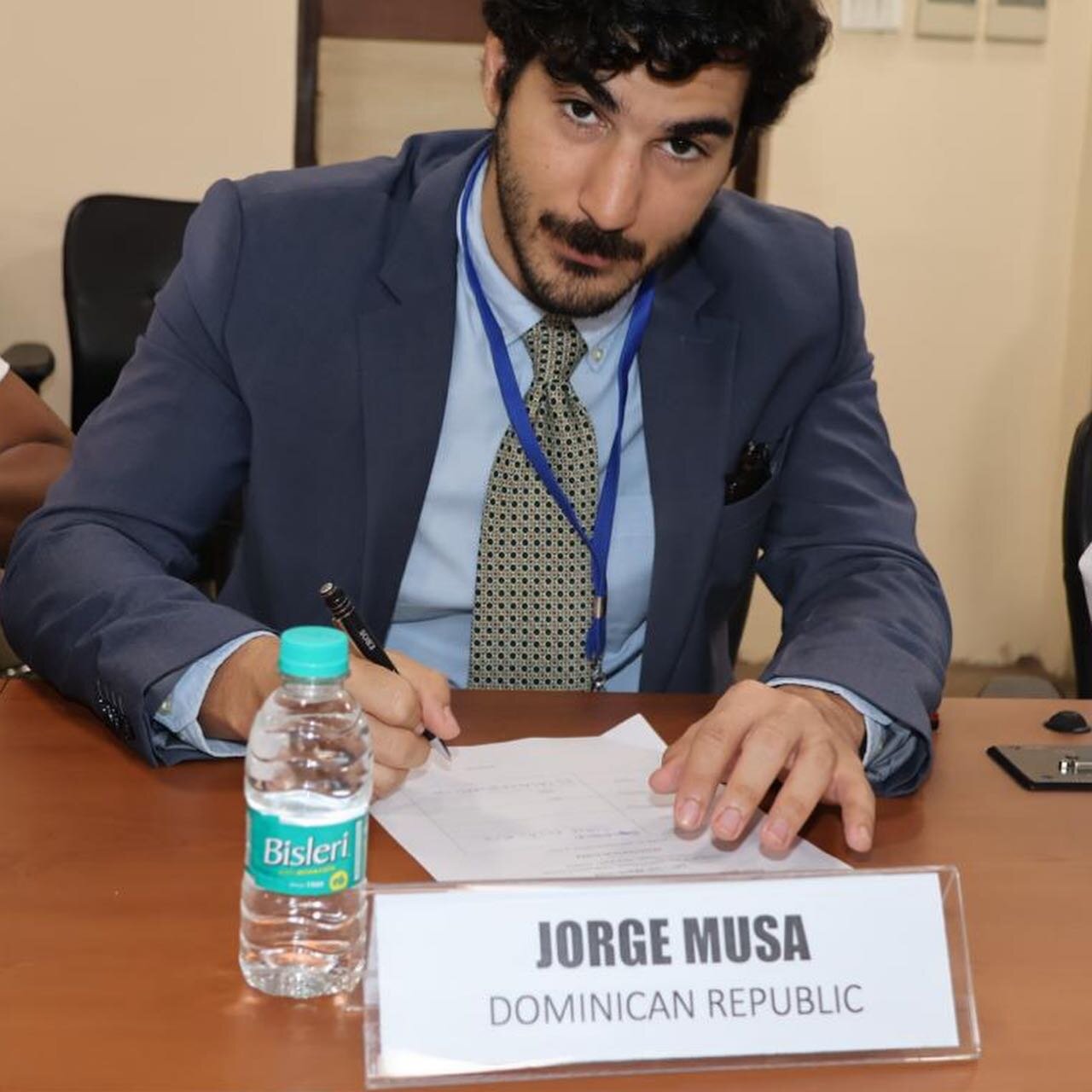 Jorge Musa from the Dominican Republic is in India participating in the ITEC course Specialised Training Programme on Emerging Issues in WTO and International Trade from the 04 to the 13 March. We thank the @meaindia, @indiaindominicanrepublic and th