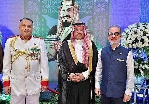 H.E. Francisco Compr&eacute;s H., Ambassador of the Dominican Republic to India, had the distinct honor of attending the celebration of the National Day of the Kingdom of Saudi Arabia in New Delhi.

On this meaningful occasion, he conveyed, on behalf