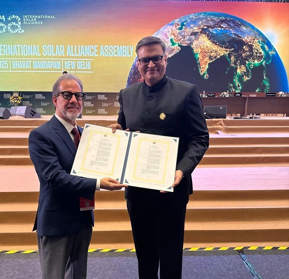 The Dominican Republic officially joins the International Solar Alliance (ISA)

During the Eighth Assembly of the International Solar Alliance (ISA) held in New Delhi, India, the Dominican Republic ratified its accession to the ISA Framework Agreemen