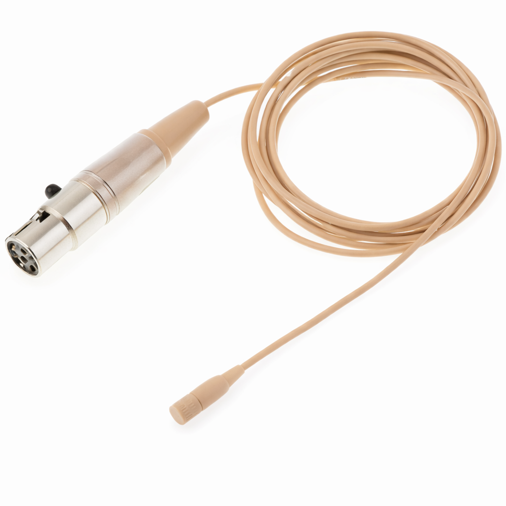 Kondensator Lavalier Mikrofon, the t.bone BodymiKe, Tan Shure