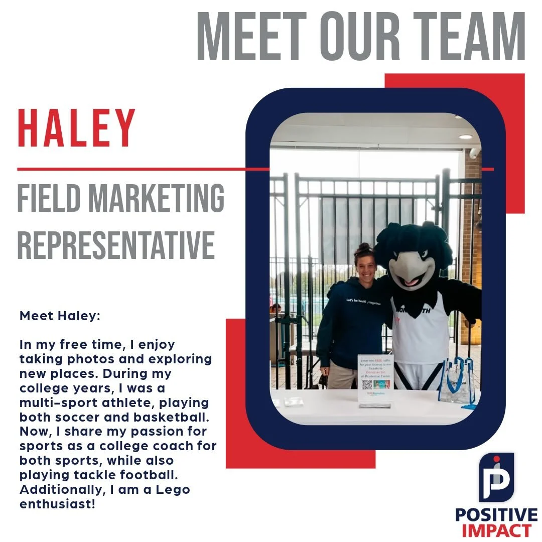 Meet Haley. A Field Marketing Rep Manager who has been with the team for the past 3+ years!  When Haley&rsquo;s not OUT in the field repping our clients, she&rsquo;s ON the field coaching women&rsquo;s soccer and basketball #employeespotlight #gettok