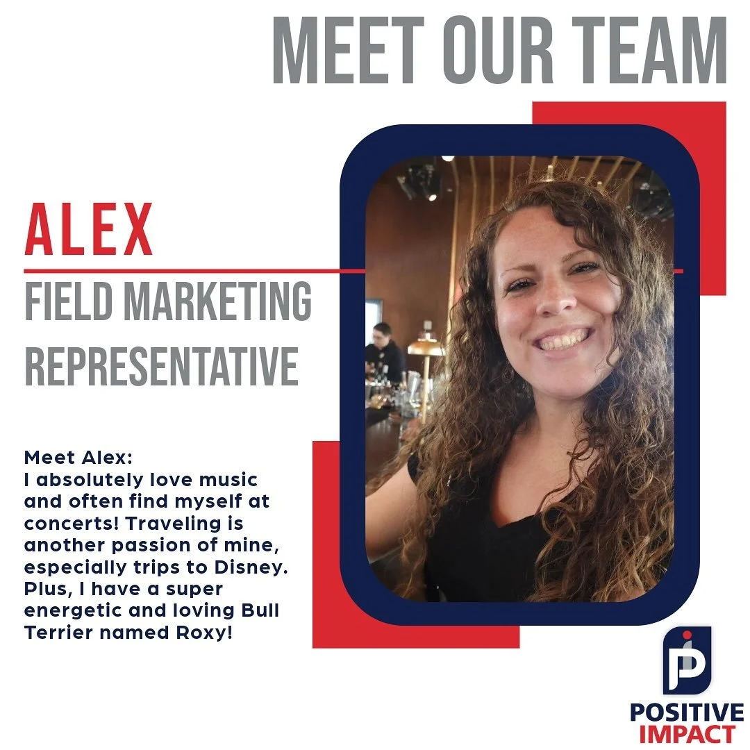 Since being voted as one of the best places to work in New Jersey through NJBIZ, it&rsquo;s only right that we showcase some of our staff that make it happen. Meet Alex, who has been with Positive Impact for 10+ years! She&rsquo;s gone on to start he