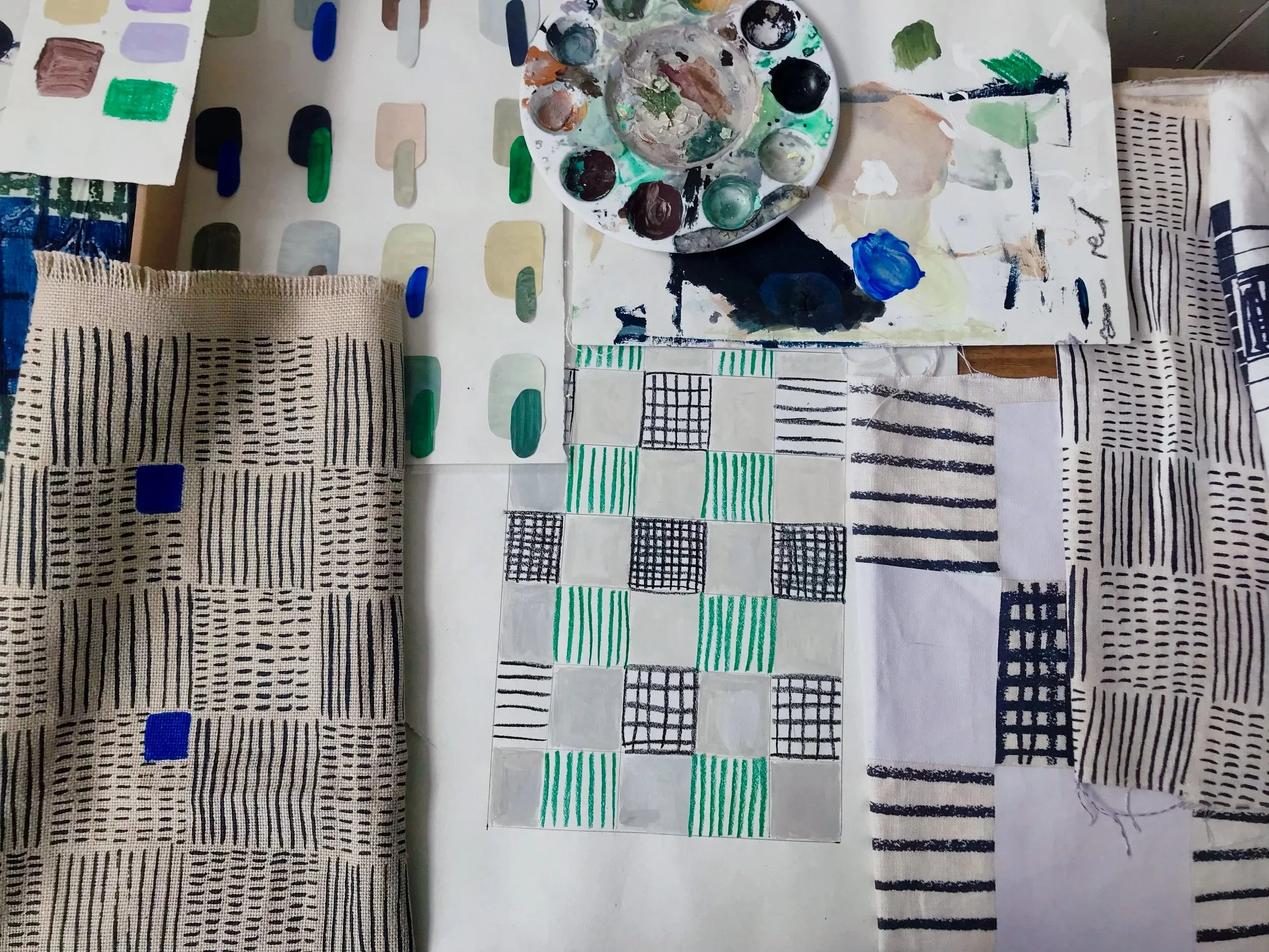Designed and hand printed in our West Wales studio