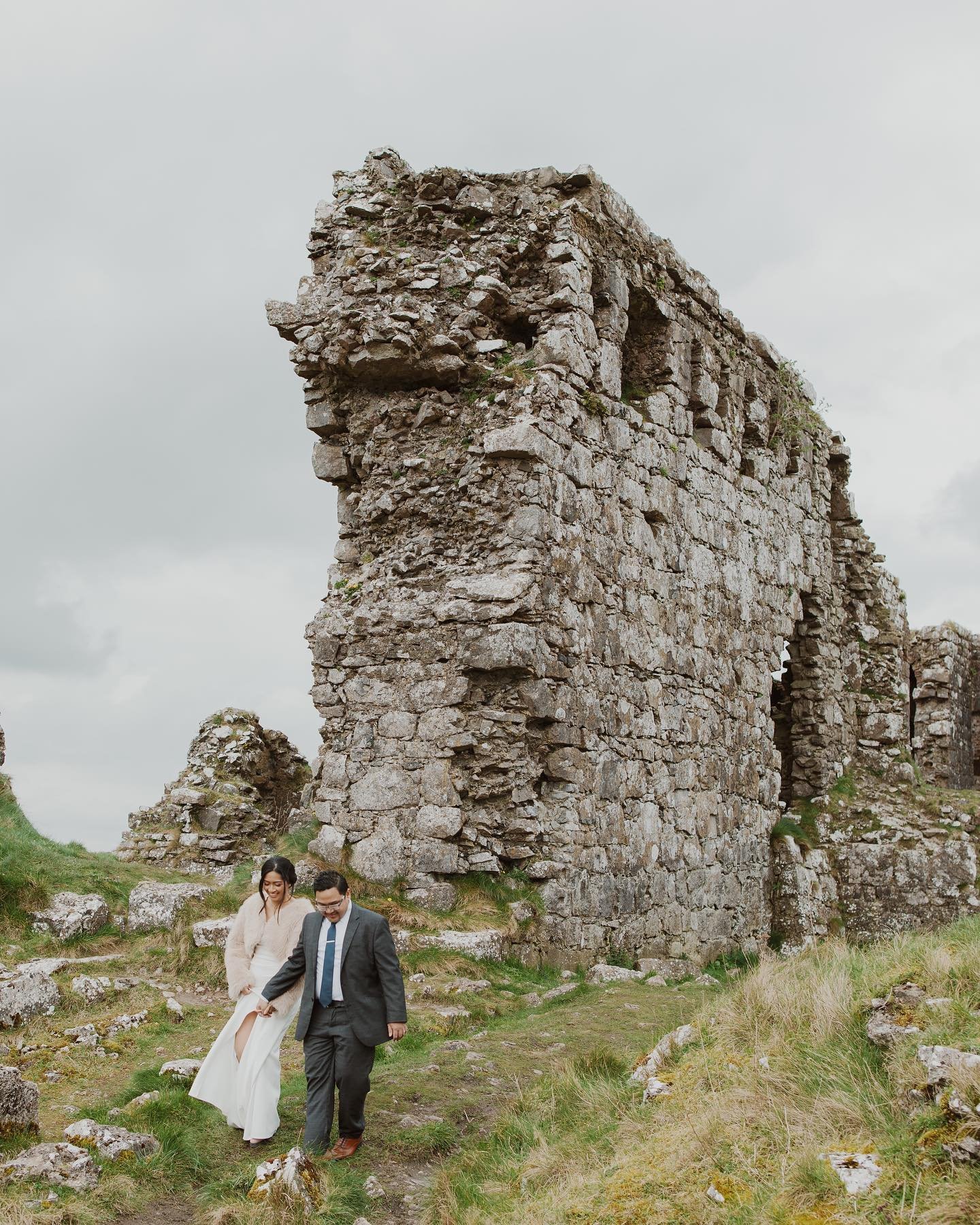 Dennilee and Andrei were a DREAM to shoot in Ireland! Shooting at castle ruins was beyond amazing I could not have asked for a more magical place to work. I could have truly stayed up there all day taking pictures! These two made it so much fun! So t