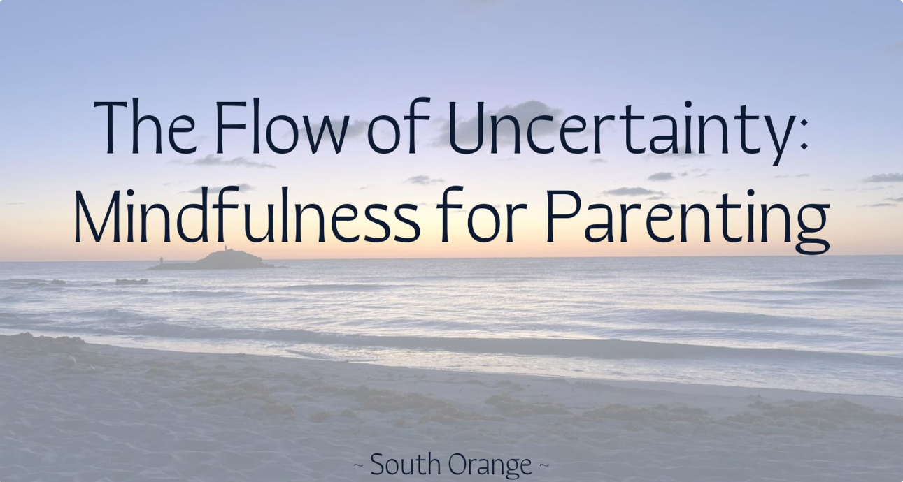 Three Birds Yoga Studio The Flow of Uncertainty: Mindfulness for Parenting