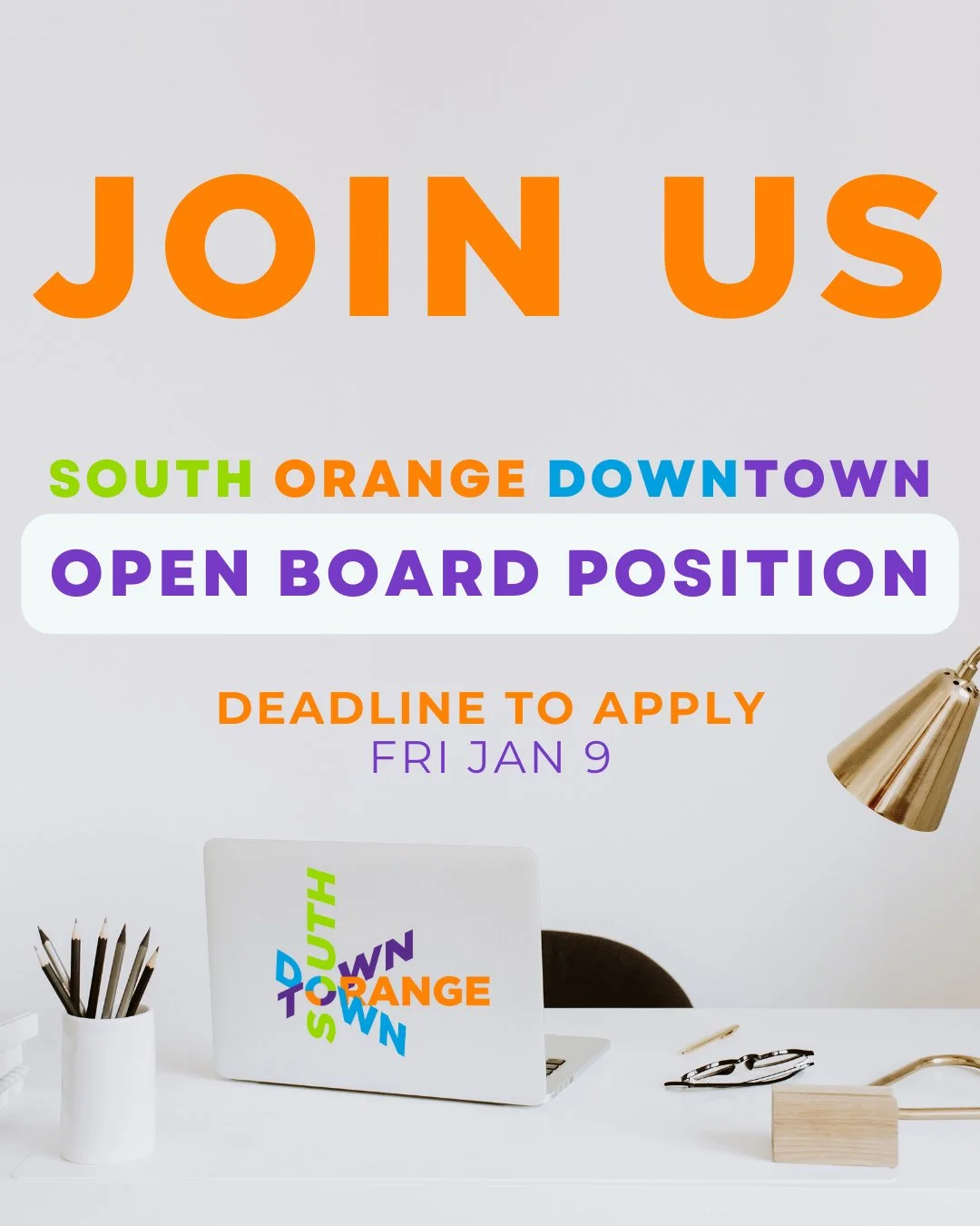 South Orange Downtown is looking for one new board member and is welcoming applications from South Orange residents, business owners, and property owners 🌟⁠
⁠
In this role, you&rsquo;ll help shape the programs, events and improvements that strengthe