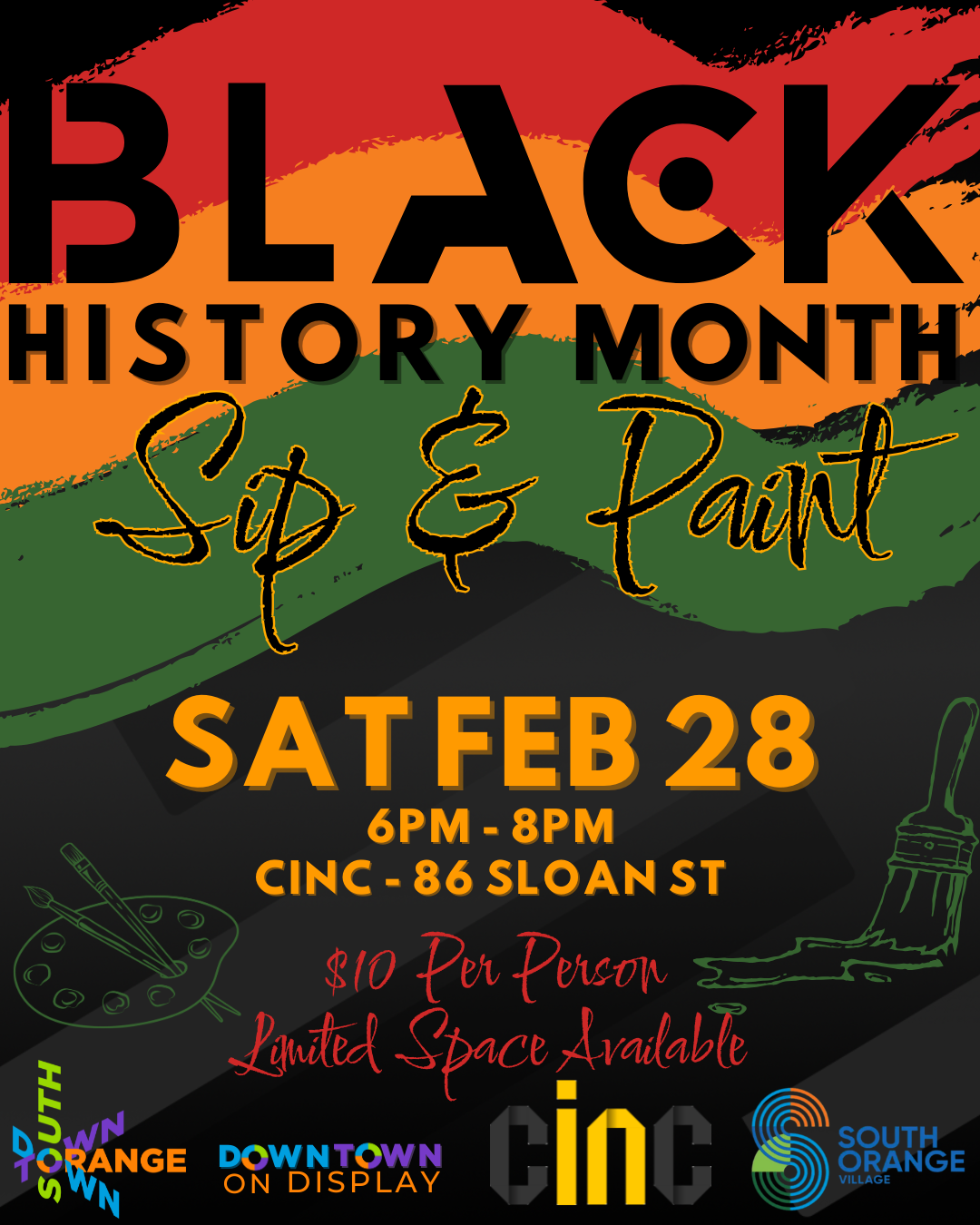 Black History Month Paint & Sip