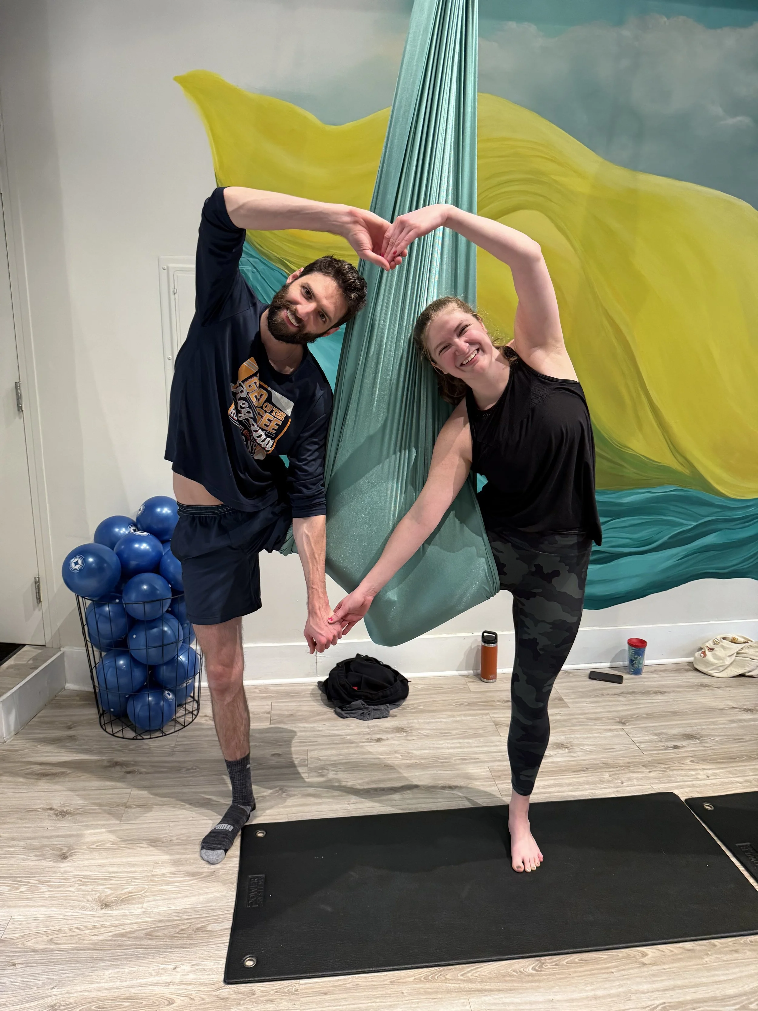 Air Aerial Fitness Air Pairs Love Is In The Air Workshop