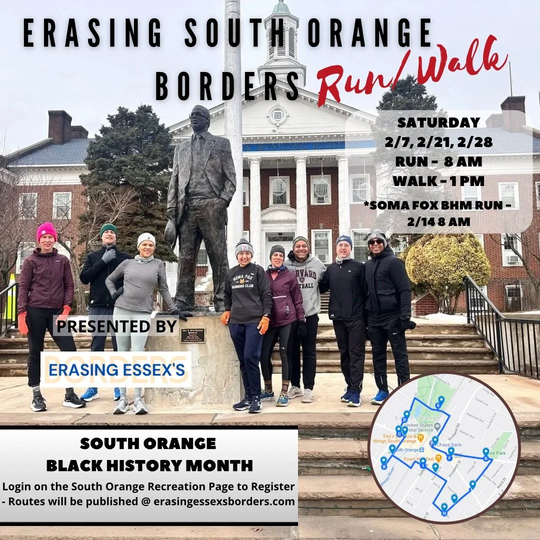 Erasing South Orange Borders Black History Month Run
