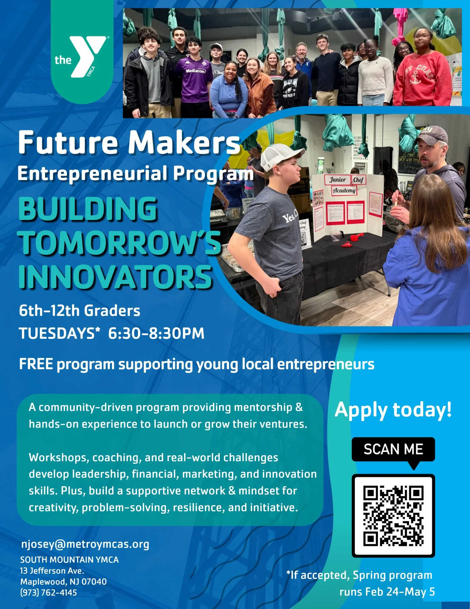 Future Makers: A Free Entrepreneurial Program from the south mountain ymca