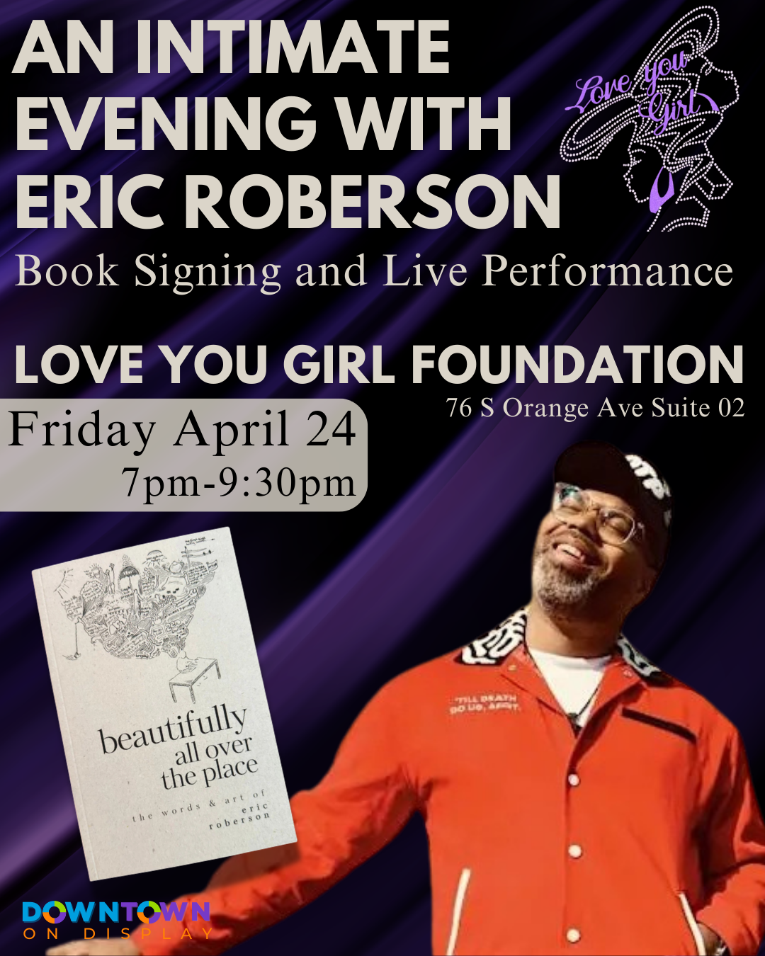An Intimate Evening With Eric Roberson (Book Signing & Live Performance)