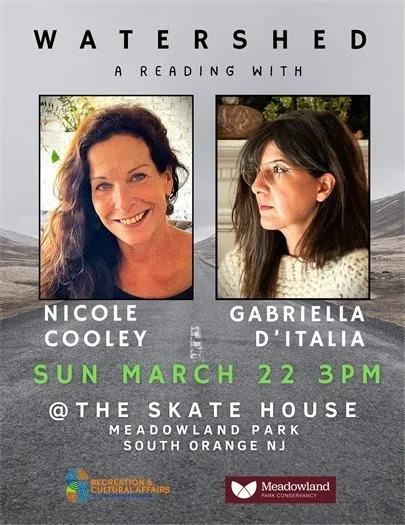 Watershed Literary Event w/ Nicole Cooley &amp; Gabriella D’Italia