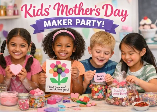 Kids Mother's Day Maker Class
