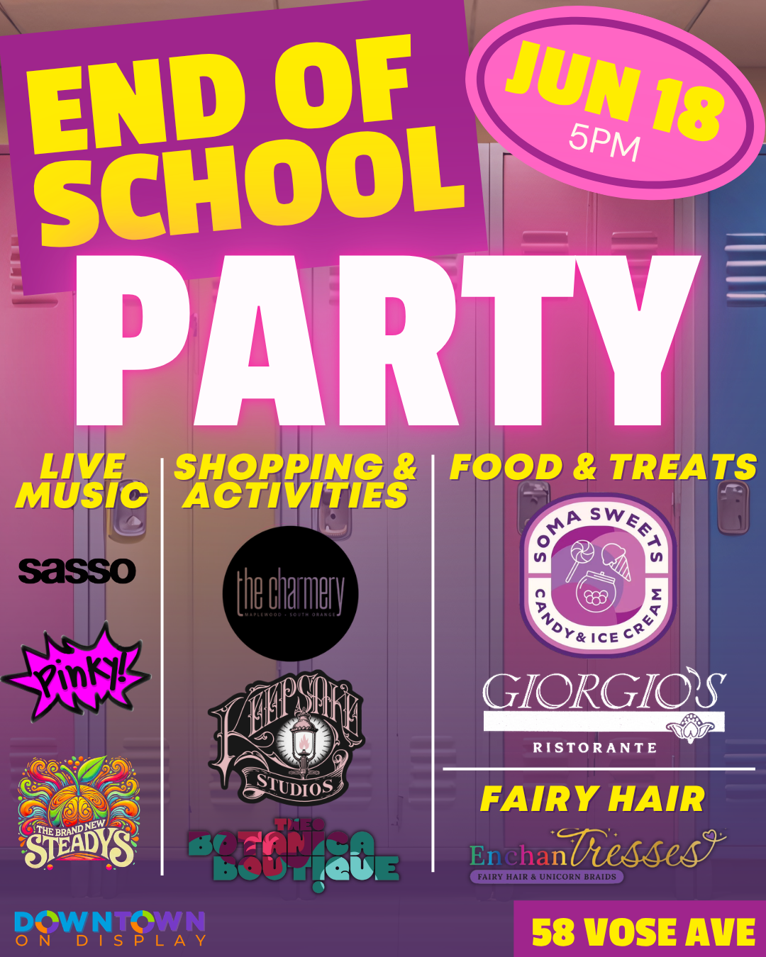 End of School Party w/ Soma Sweets