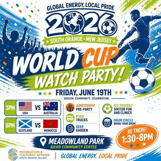 South Orange World Cup Watch Party &amp; Juneteenth Celebration