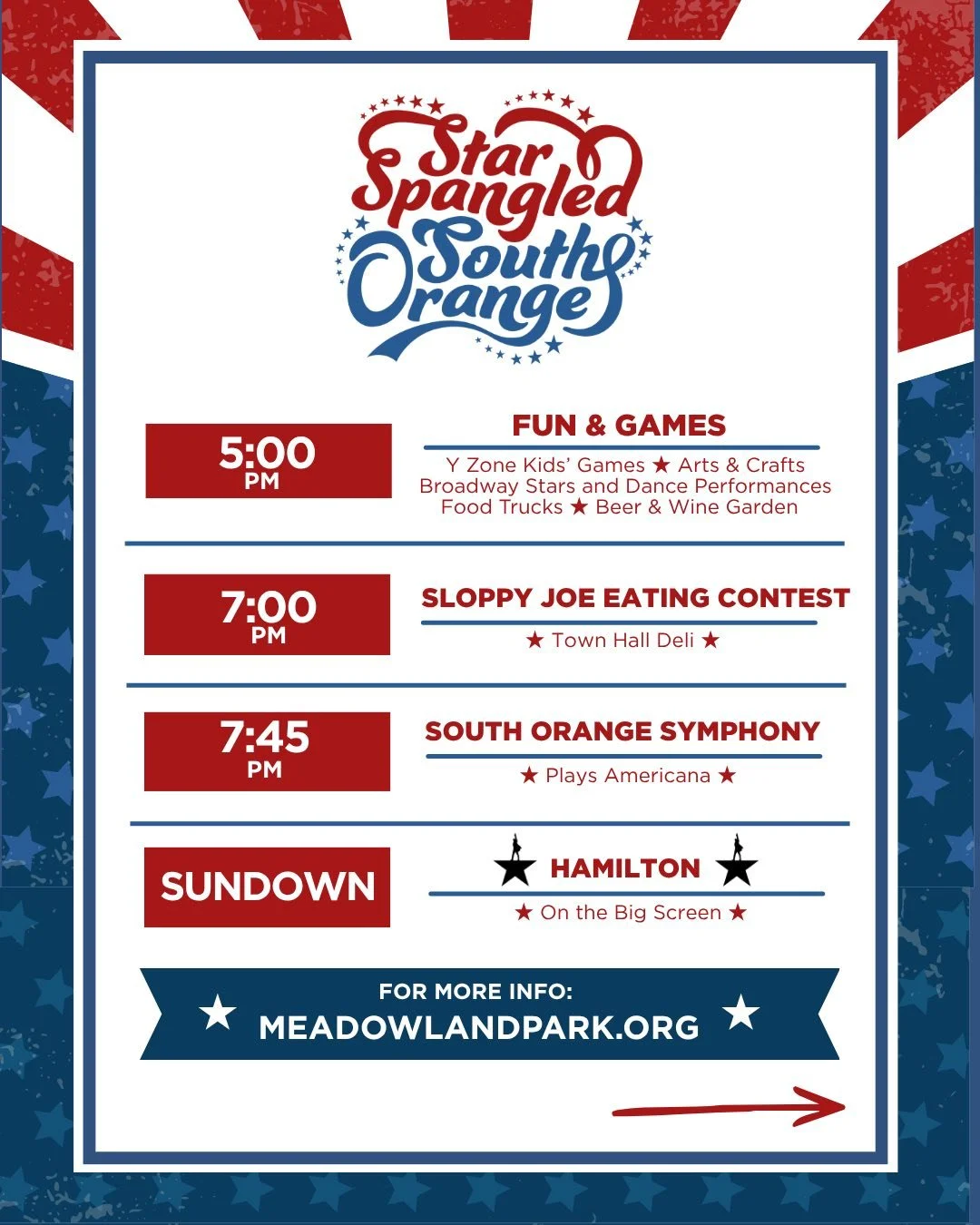 STAR SPANGLED SOUTH ORANGE