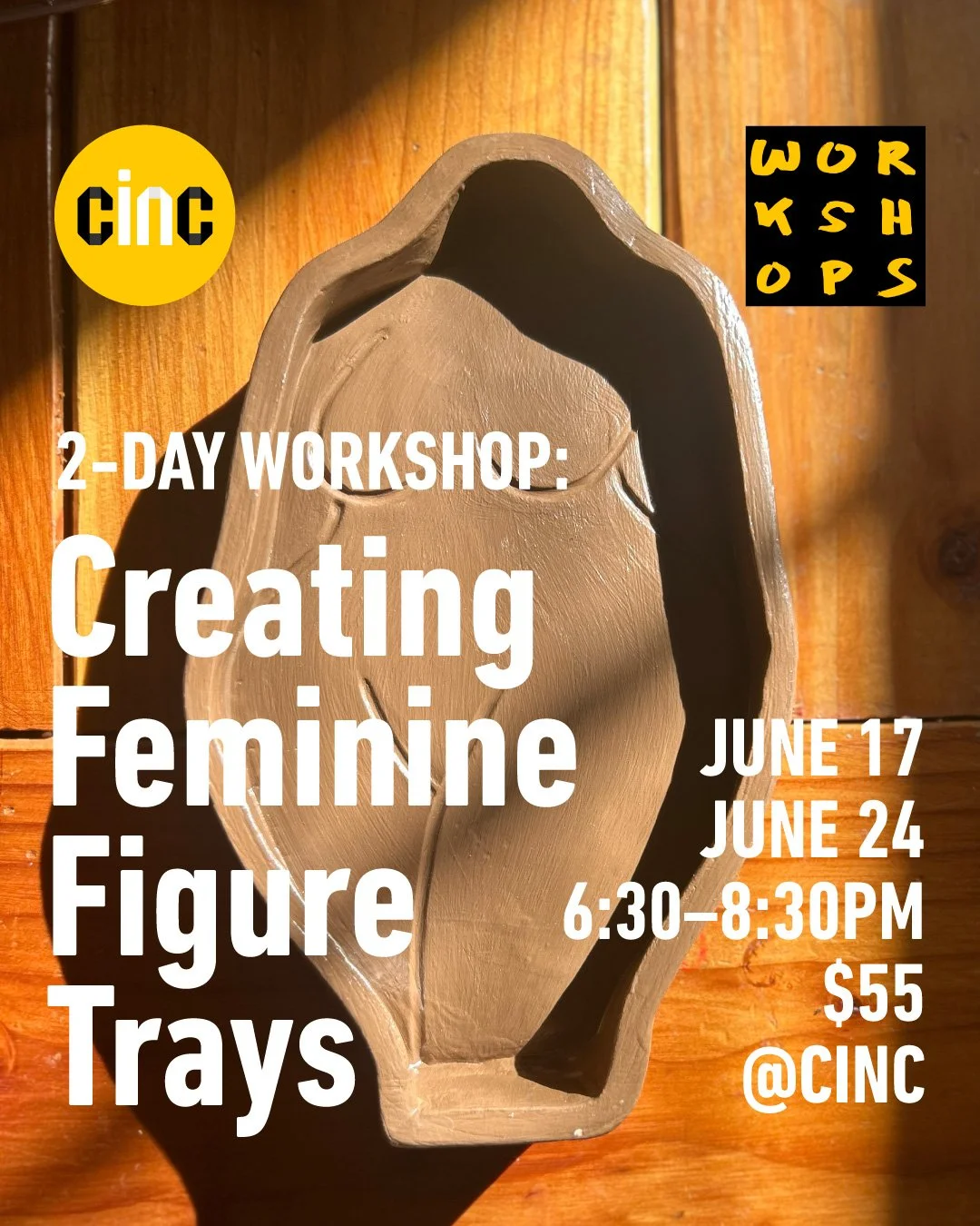 CINC - Clay Forms: Creating Feminine Figure Trays