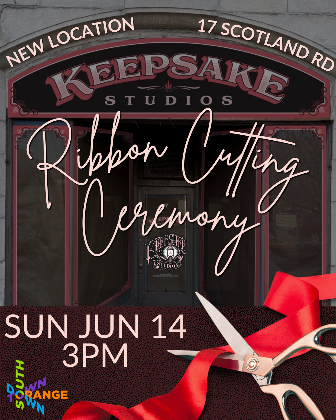 KEEPSAKE STUDIOS RIBBON CUTTING CEREMONY