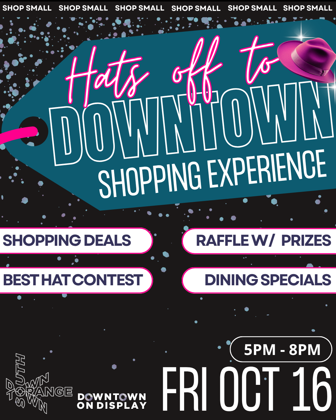 Hats Off To Downtown Shopping Crawl