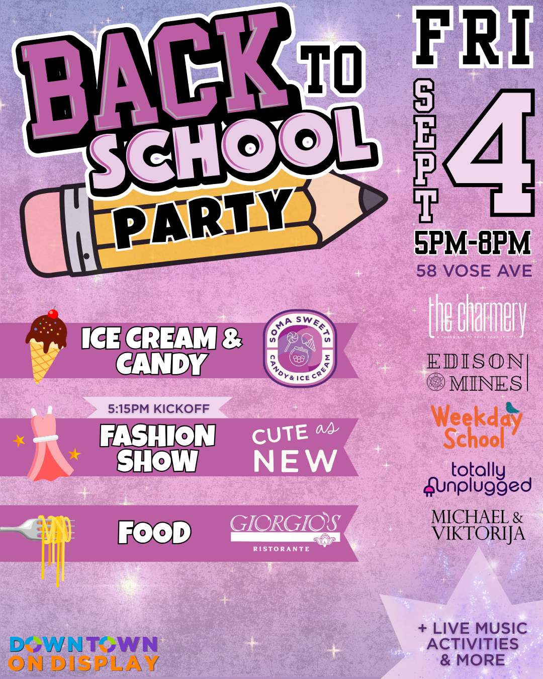 Back To School Party