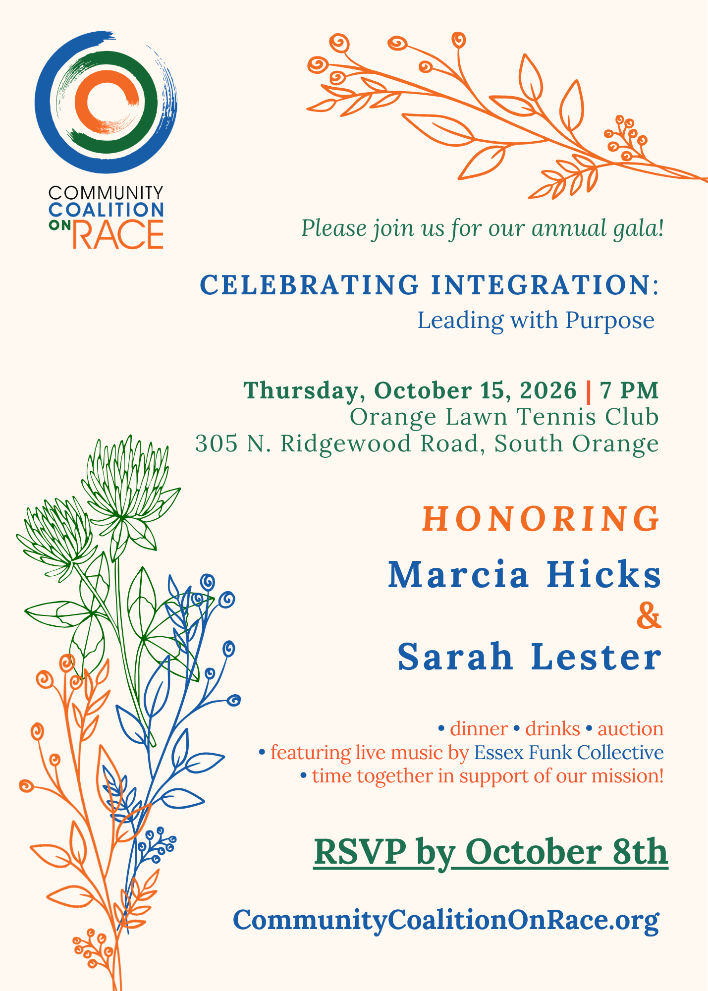 Community Coalition on Race's annual Celebrating Integration Gala &amp; Fundraiser