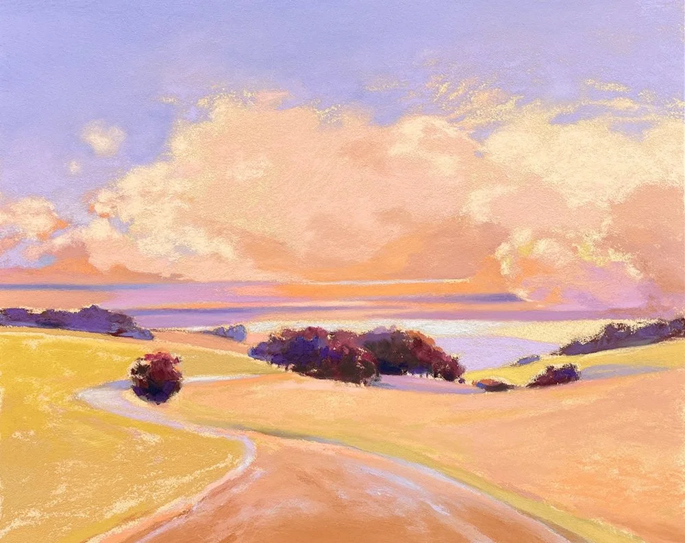 Cloud Bank - Pastel 8"x10"