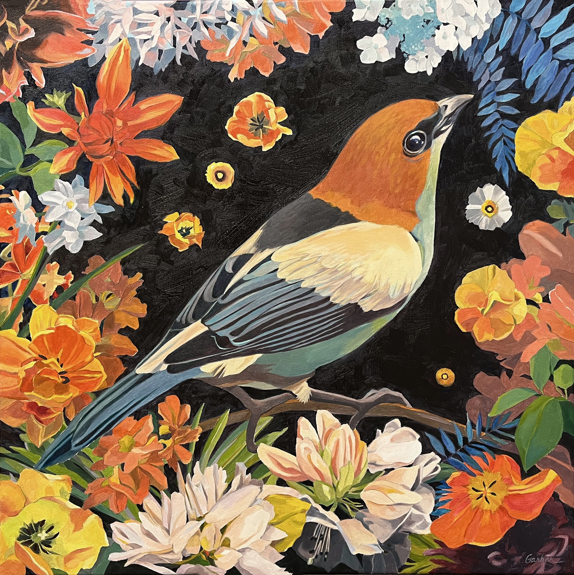 Bower - Oil on canvas 24"x24"