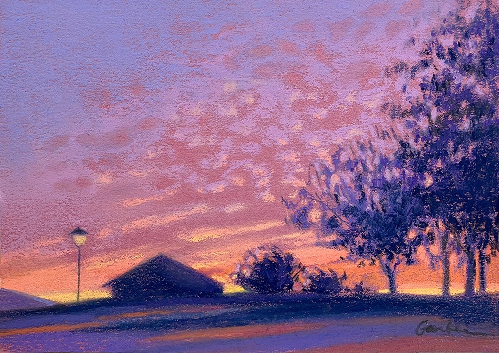 Altocumulus - Pastel 5"x7"