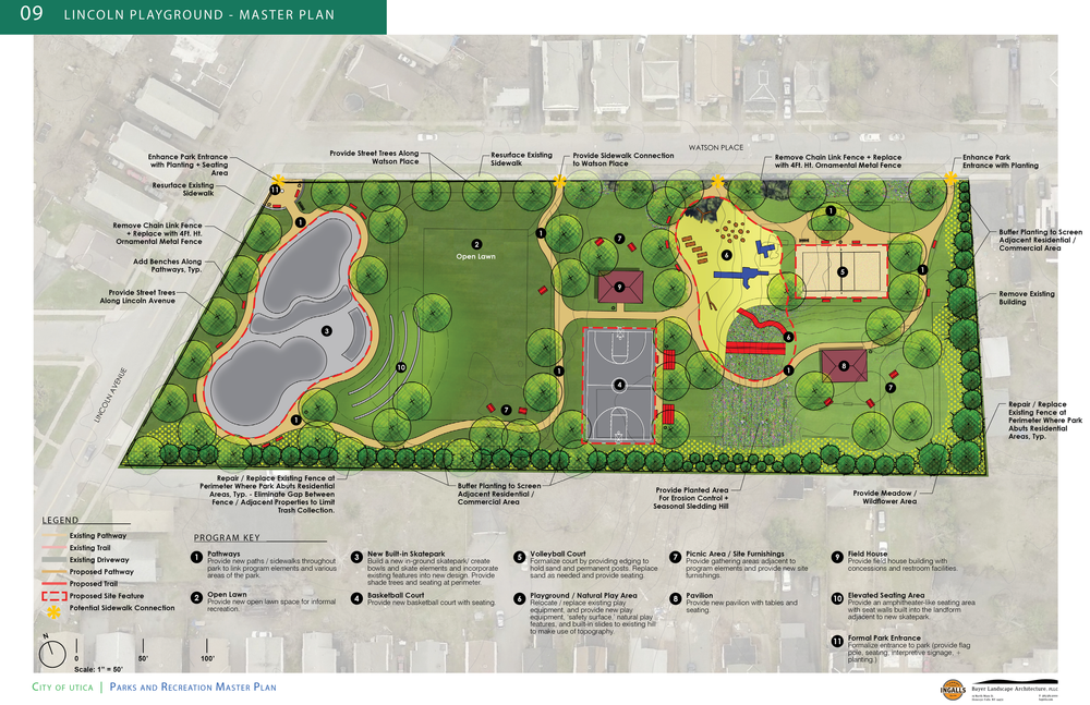 City of Utica Parks and Recreation Master Plan — Bayer Landscape