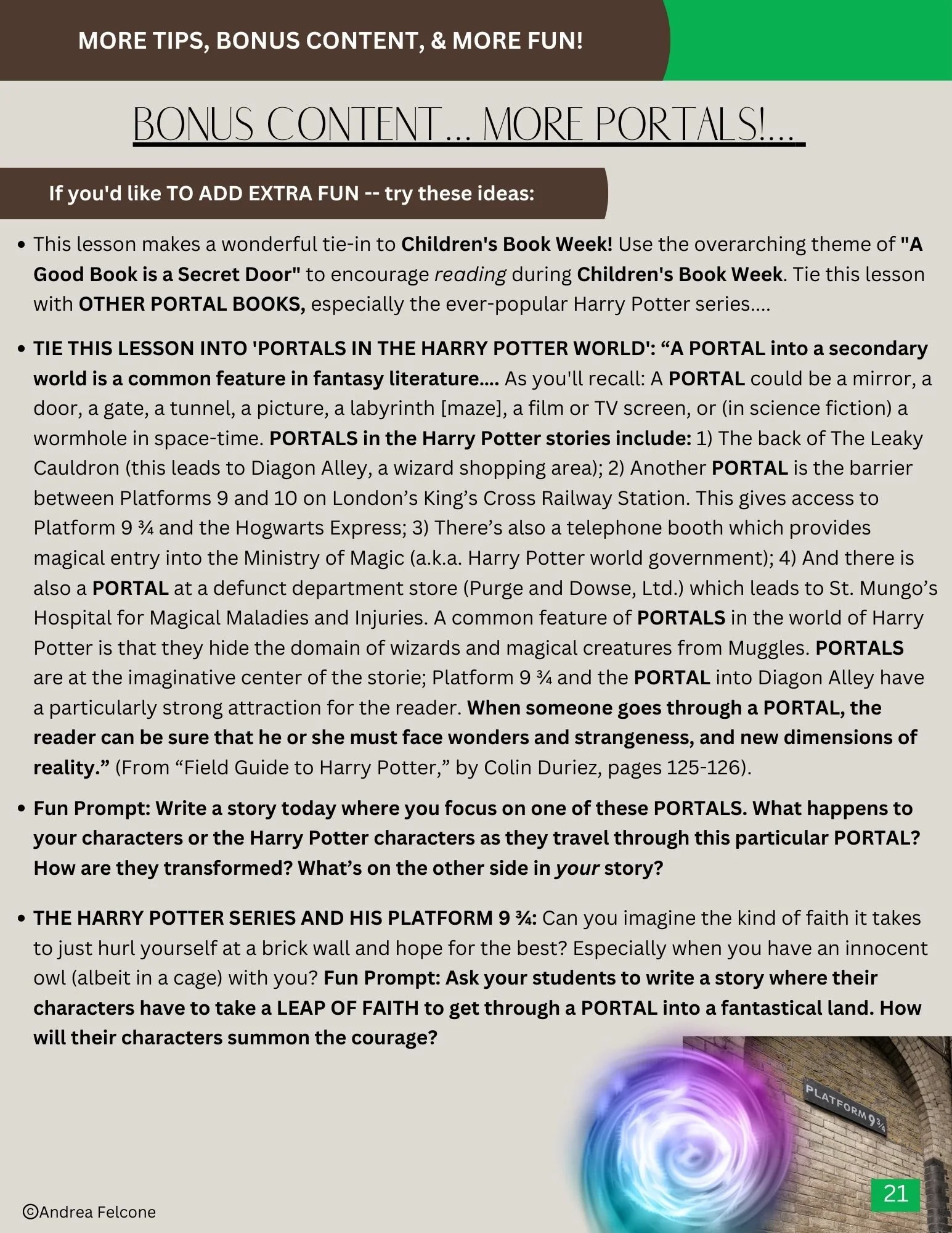 Portals Writing Creative Writing Clubs for Children ages 8-13