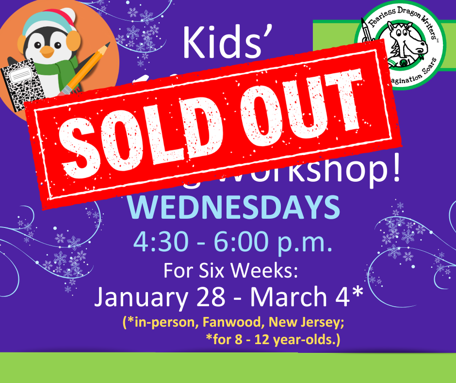 "New Year, New Stories": Winter 2026 Kids' Writing Workshop -- WEDNESDAYS
