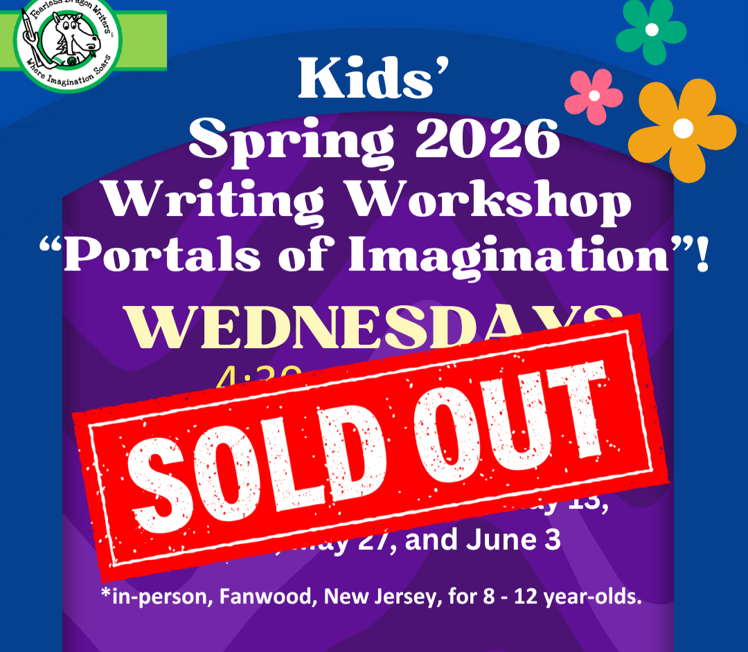 "Portals of Imagination" Spring 2026 (In-Person) Kids' Writing Workshop -- WEDNESDAYS