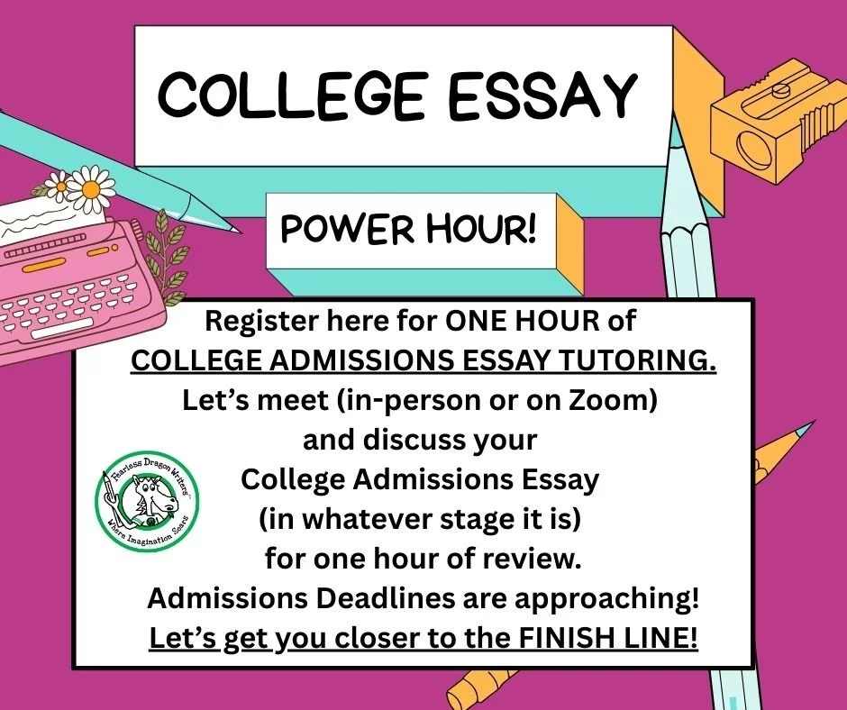 College Admissions Essay: 'POWER HOUR' REVIEW!