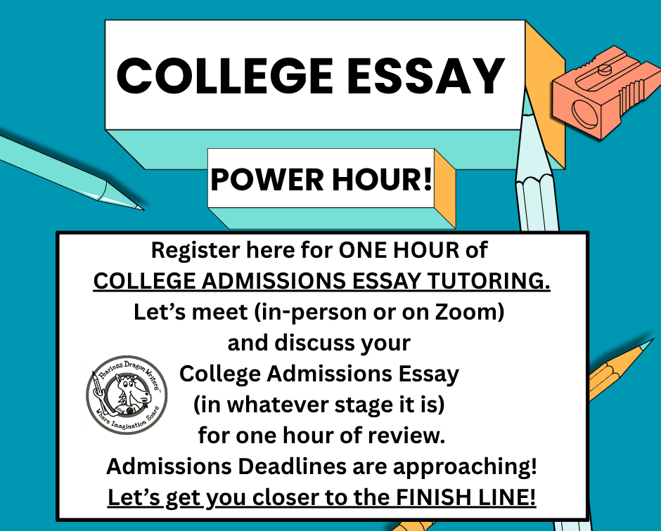College Admissions Essay: 'ONE HOUR' REVIEW!