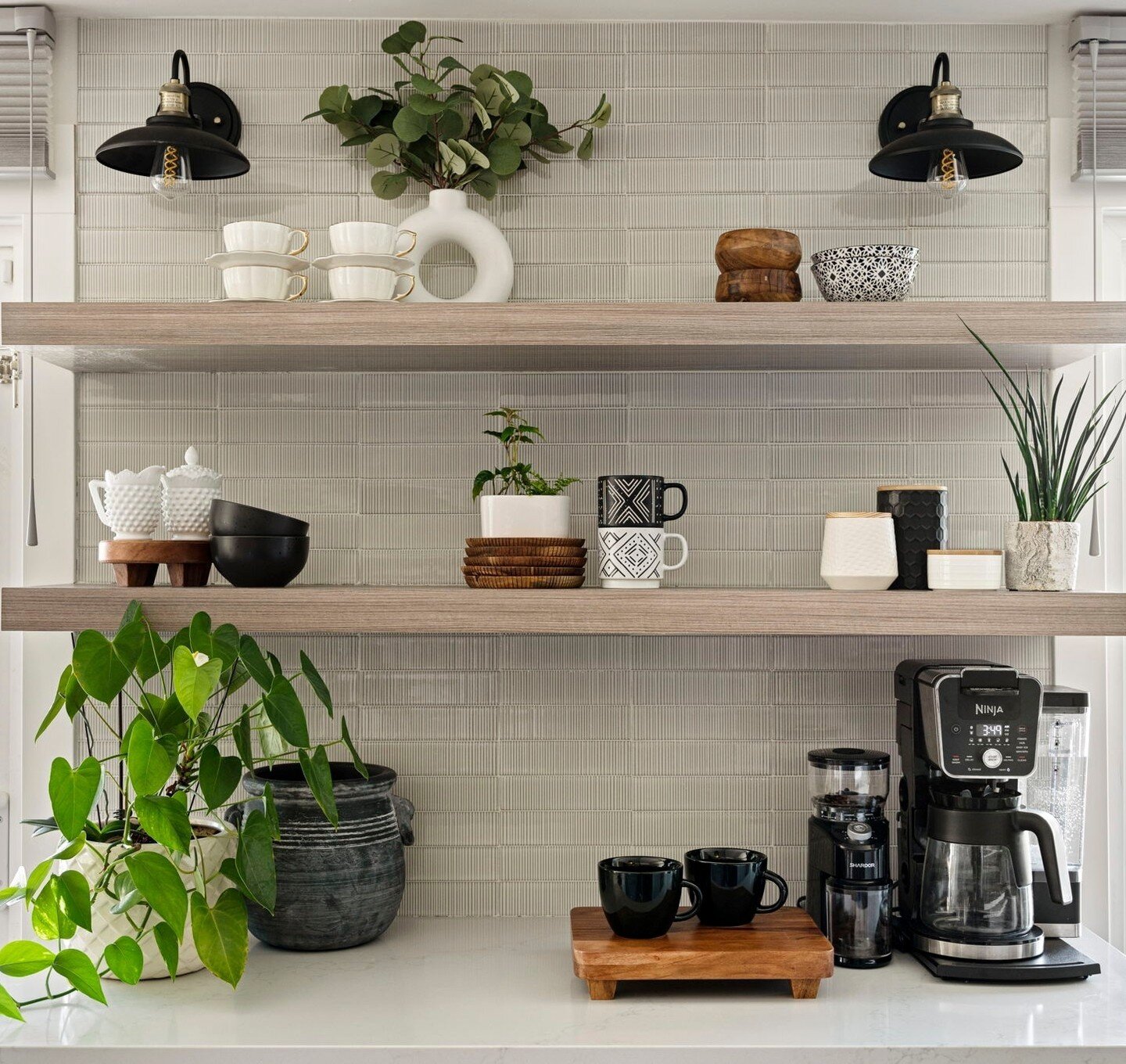 It's Monday! And we need a little extra coffee push to get through the day. ☕️⁠
⁠
Thanks to Good Housekeeping for featuring this coffee space we designed in  their &quot;35 Creative Coffee Bar Ideas to Start Your Morning Off Right&quot; article. ⁠We 