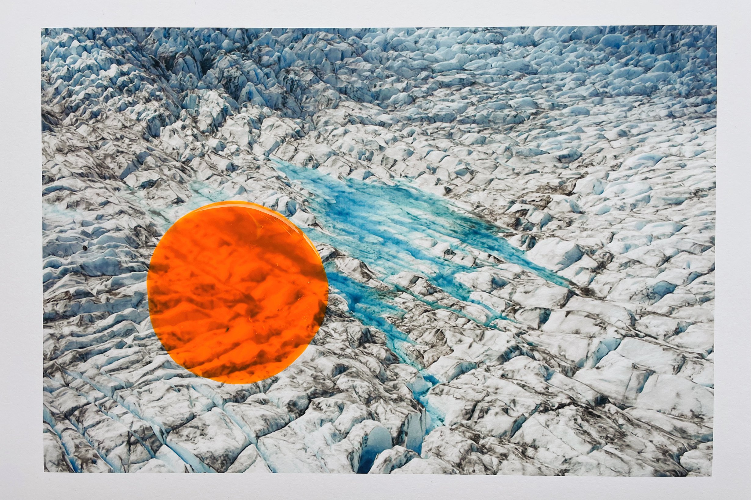 glacier from color studies II 2023