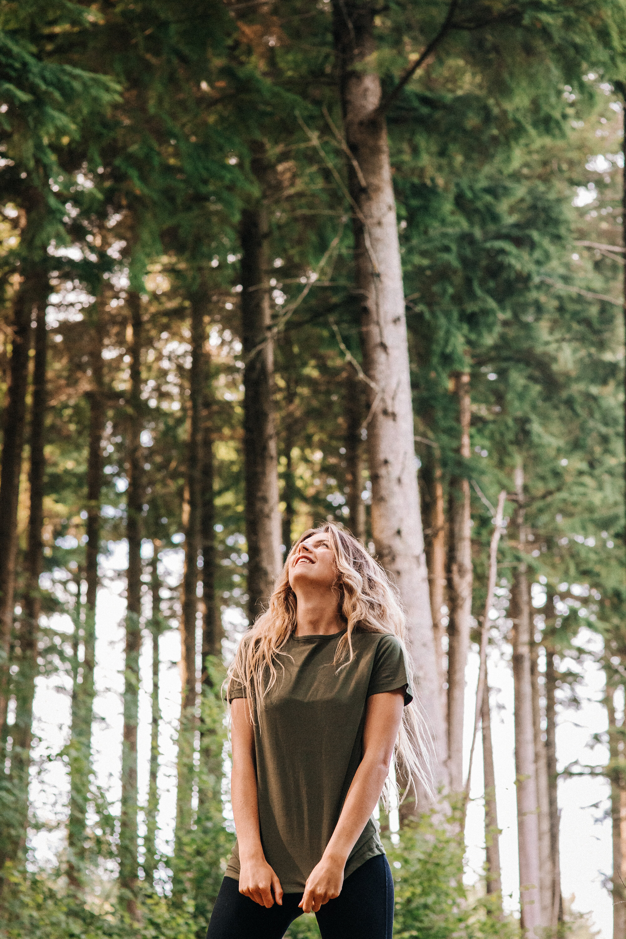 Womens Green Tee Rapanui Commercial Photography