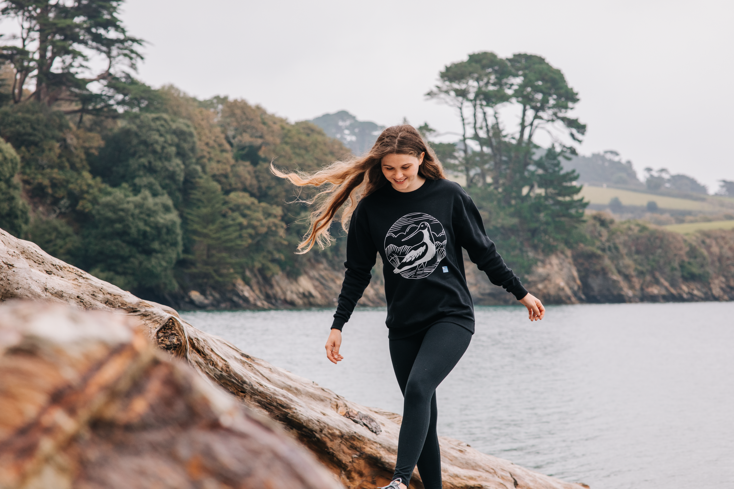 Womens Black Jumper Rapanui Commercial Photography